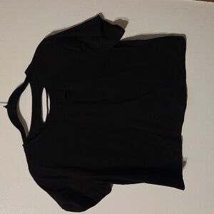 Classic Black Women's Crop Top